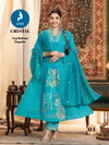 Crystal By Kaya Mul Chanderi Bulk Kurti With Bottom Dupatta Orders In Surat
